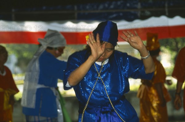 THAILAND, Chiang Mai, Spirit Medium or Trance dancer