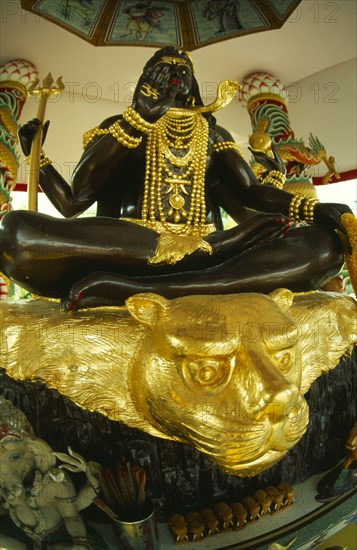 THAILAND, Chiang Mai Province, Statue of Siva at the Kuan Yin Centre