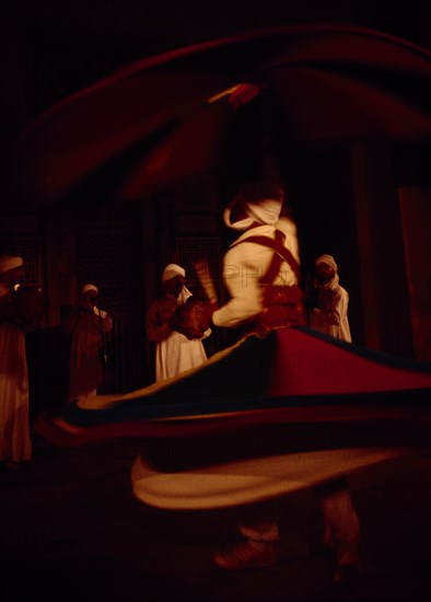 EGYPT, Cairo, Sufi dancing.