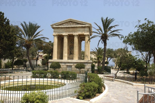 MALTA, Valletta , The Lower Barrakka Garden