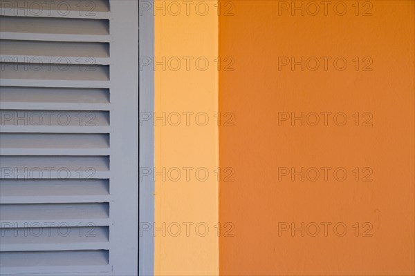 WEST INDIES, Barbados, St James, Building detail in Holetown