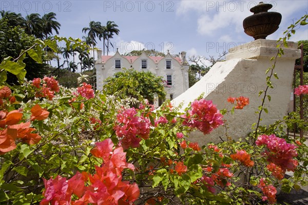 WEST INDIES, Barbados, St Peter, The Jacobean plantation house and garden of St Nicholas Abbey