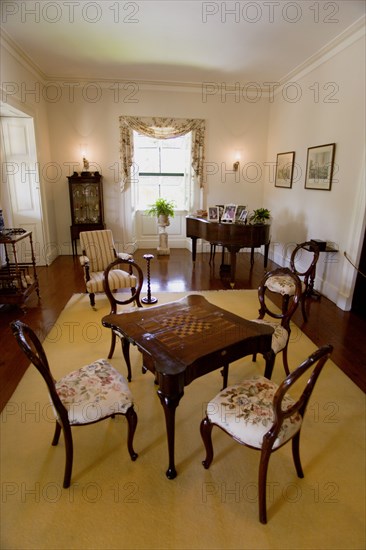 WEST INDIES, Barbados, St George, Francia plantation house interior