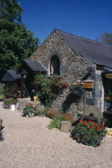 UNITED KINGDOM, Channel Islands, Guernsey, St Saviours. La Rue Des Issues.  The Guernsey Woodcarvers.