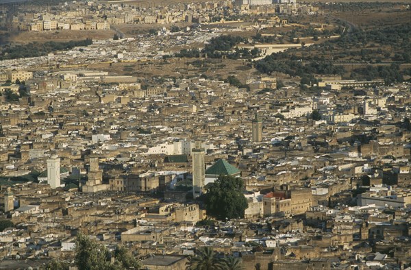 MOROCCO, Fes, Cityscape