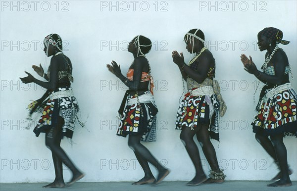 ANGOLA, Tribal Peoples, Traditional dancing.