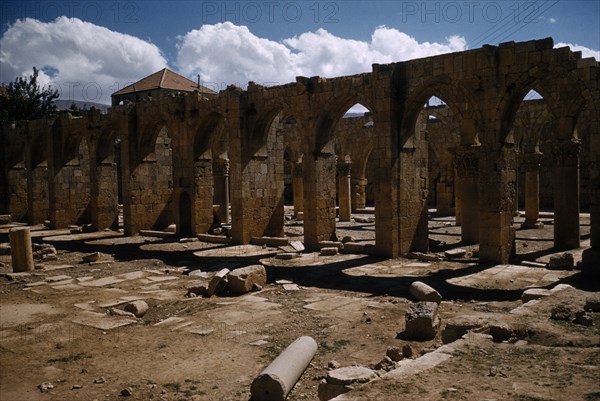 LEBANON, Baalbek, Ruined Mosque.