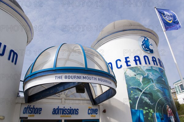 ENGLAND, Dorset, Bournemouth, The Oceanarium on the seafront