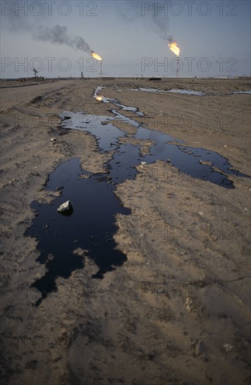 EGYPT, Sinai, Agip Oil Fields