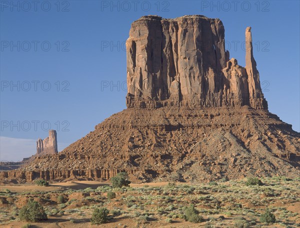 USA, Arizona, Monument Valley, West Mitten Butte