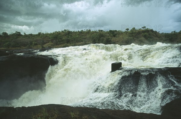 UGANDA, National Park, Murchison Falls.
