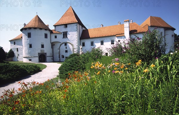 CROATIA, Zagorje, Varazdin, "Varazdin/castle. This mid 16th century castle was home to the Erdody family, powerful Croatian nobles. "