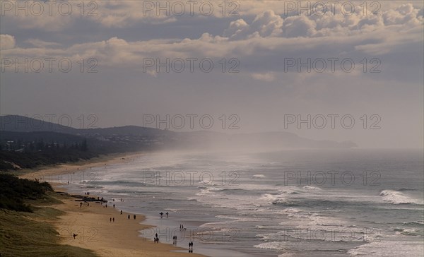 Australia, Queensland, Coolum, Noosa from Coolum Sunshine Coast