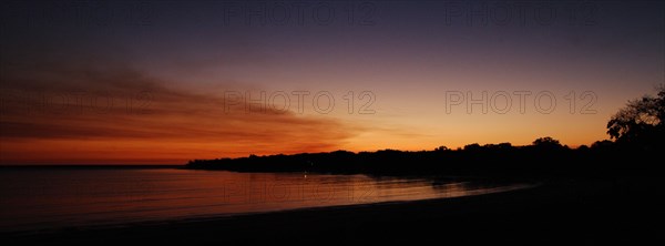 Australia, Northern Territory, Darwin, Sunset Over Fanny Cove