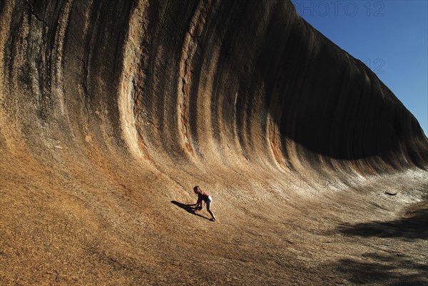 Australia, Western Australia, Wagin, Wave Rock - Eroded Lava Tube