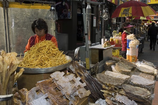 SOUTH KOREA, Yeongnam, Busan, International market - Dried fish products for medicinal purposes