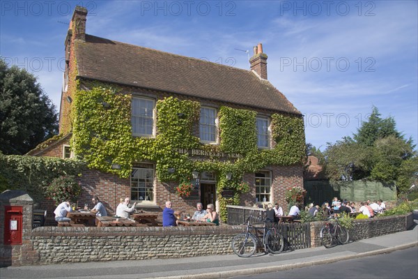 ENGLAND, West Sussex, Bosham, The Berkeley Arms pub.