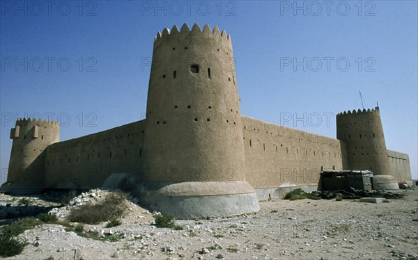 QATAR, Architecture, The walled fort of Zubara