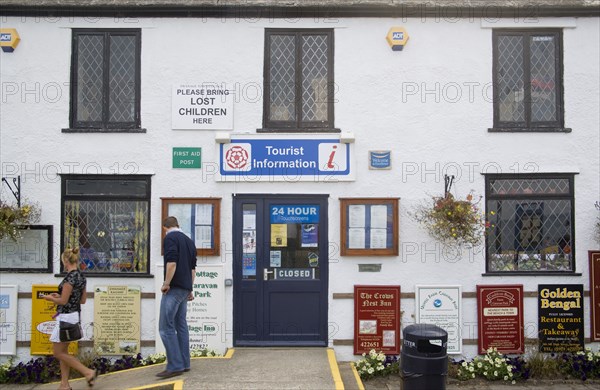 ENGLAND, Dorset, Swanage Bay, Tourist Information Centre exterior