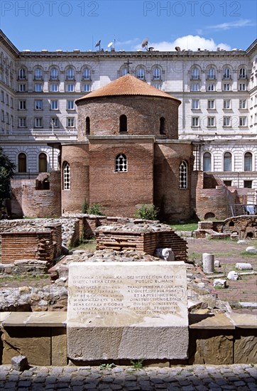 BULGARIA, Sofia, "Church of Saint George, Rotunda of St George,"