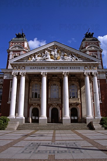 BULGARIA, Sofia, Ivan Vazov National Theatre.