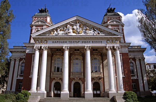 BULGARIA, Sofia, Ivan Vazov National Theatre.