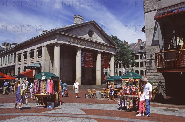 USA, Massachusetts, Boston, Quincy Market.