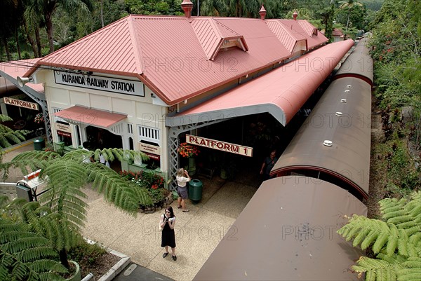 Australia, Queensland, Kuranda, Kuranda Train and Skyrail Station