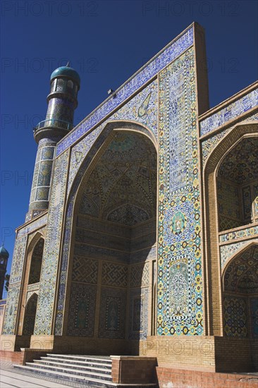 AFGHANISTAN, Herat, Friday Mosque or Masjet-eJam Originally laid out on the site of an earlier 10th century mosque in the year 1200 by the Ghorid Sultan Ghiyasyddin. Restoration started in 1943