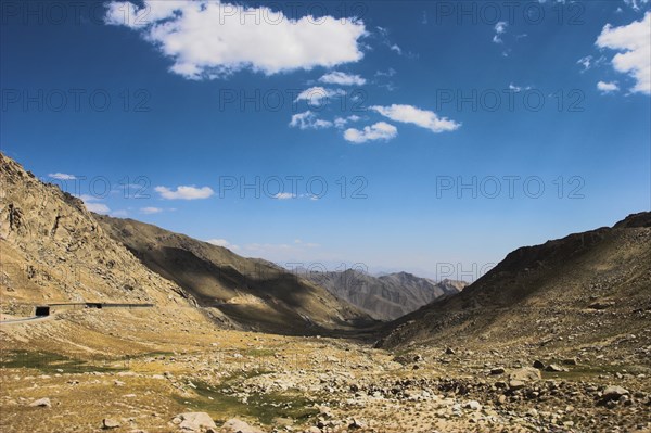 AFGHANISTAN, Landscape, "Salang Pass, Salang Tunnel (2.7 km long) Between Samangan and Kabul,"