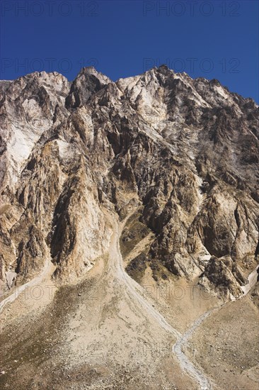 AFGHANISTAN, Landscape, Scenery near the Salang Pass between Samangan and Kabul