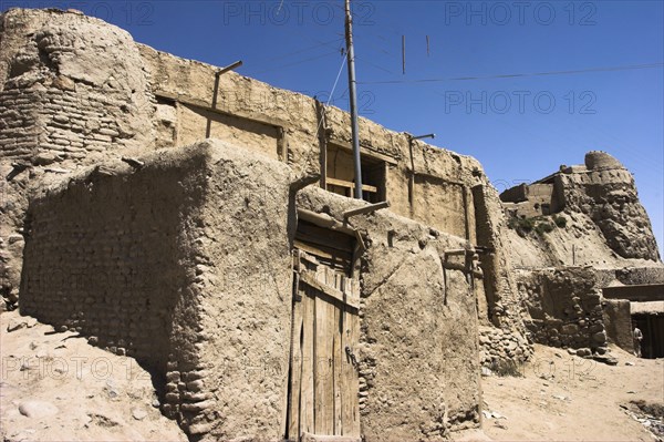 AFGHANISTAN, Ghazni, Houses inside the ancient city walls