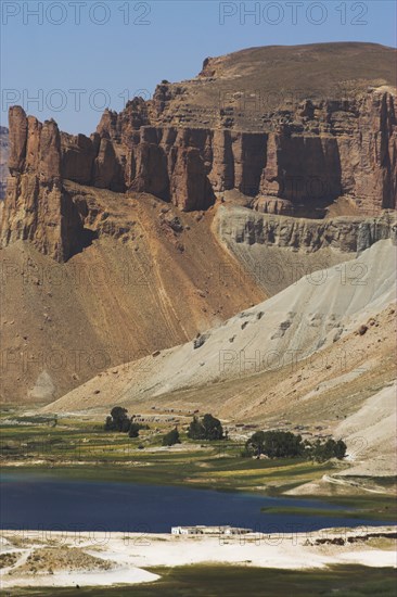 AFGHANISTAN, Band-E- Amir , "Band-E- Amir (Dam of the King) crater Lakes, Band-I-Zulfiqar the main lake