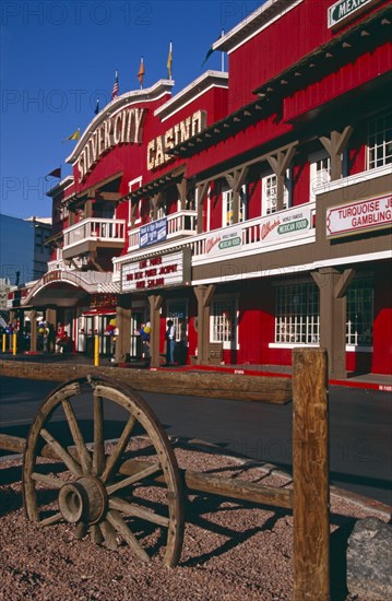 USA, Nevada, Las Vegas, Silver City Casino.