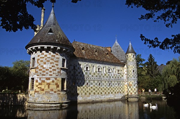 FRANCE, Calvados, Normandy, "Chateau de St-Germain-de-Livet, Normandy, France "