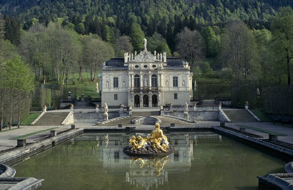 GERMANY, Bavaria, Schloss Linderhof or Linderhof Palace