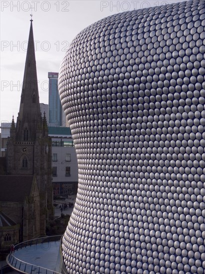 ENGLAND, West Midlands, Birmingham, Exterior of Selfridges department store in the Bullring shopping centre.