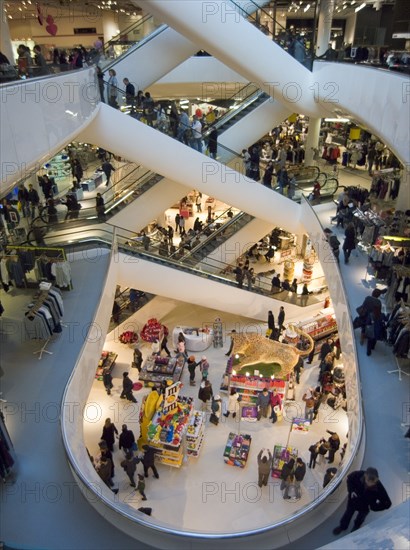 ENGLAND, West Midlands, Birmingham, Interior of Selfridges department store in the Bullring shopping centre.