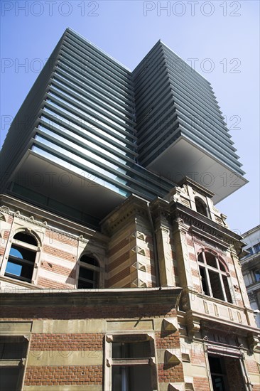 ROMANIA, Bucharest, "Romanian Architects Association Headquarters, Former Secret Police Office, Str Dobrescu and Boteanu"