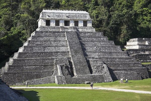 MEXICO, Chiapas, Palenque, "Templo de las Inscripciones, Temple of the Inscriptions"