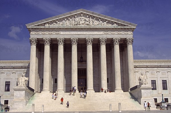 USA, Washington DC, United States Supreme Court building