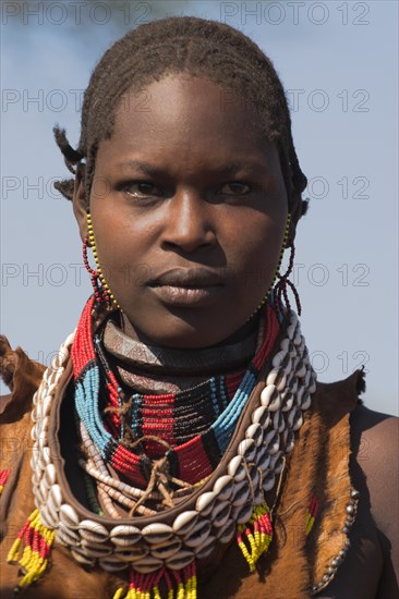 ETHIOPIA, Lower Omo Valley, Tumi, Dombo village (Hamer peoples)