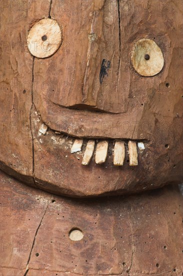 ETHIOPIA, South, Konso - Waga (Wakka), "Famous carved wooden effergies of Chiefs and Warriors, which are now becoming rare as many have been stolen by art collectors"