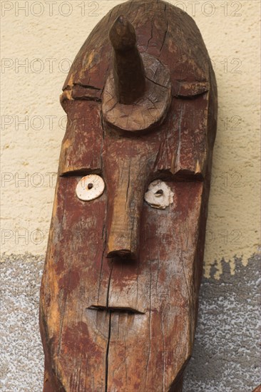 ETHIOPIA, South, Konso - Waga (Wakka), "Famous carved wooden effergies of Chiefs and Warriors, which are now becoming rare as many have been stolen by art collectors "