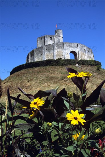 FRANCE, Normandy, Gisors, Gisors Castle.