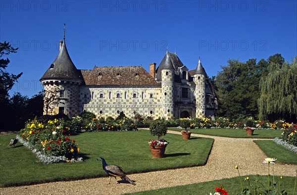 FRANCE, Calvados, Normandy, "Chateau de St-Germain-de-Livet, Normandy, France "