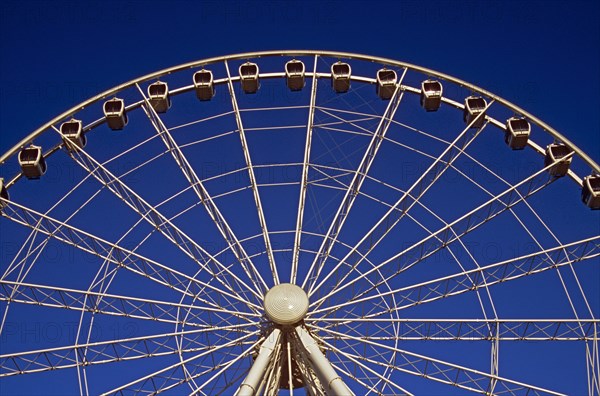 SPAIN, Andalucia, Seville, "The Wheel of Seville, Prado de San Sebastian."