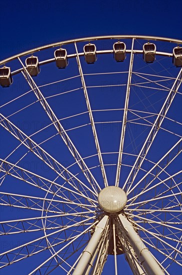 SPAIN, Andalucia, Seville, "The Wheel of Seville, Prado de San Sebastian."