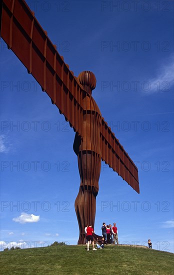 ENGLAND, Tyne & Wear, Gateshead, "Angel of the North, near Newcastle Upon Tyne."