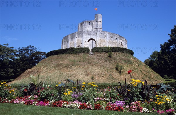 FRANCE, Normandy, Gisors, Gisors Castle.